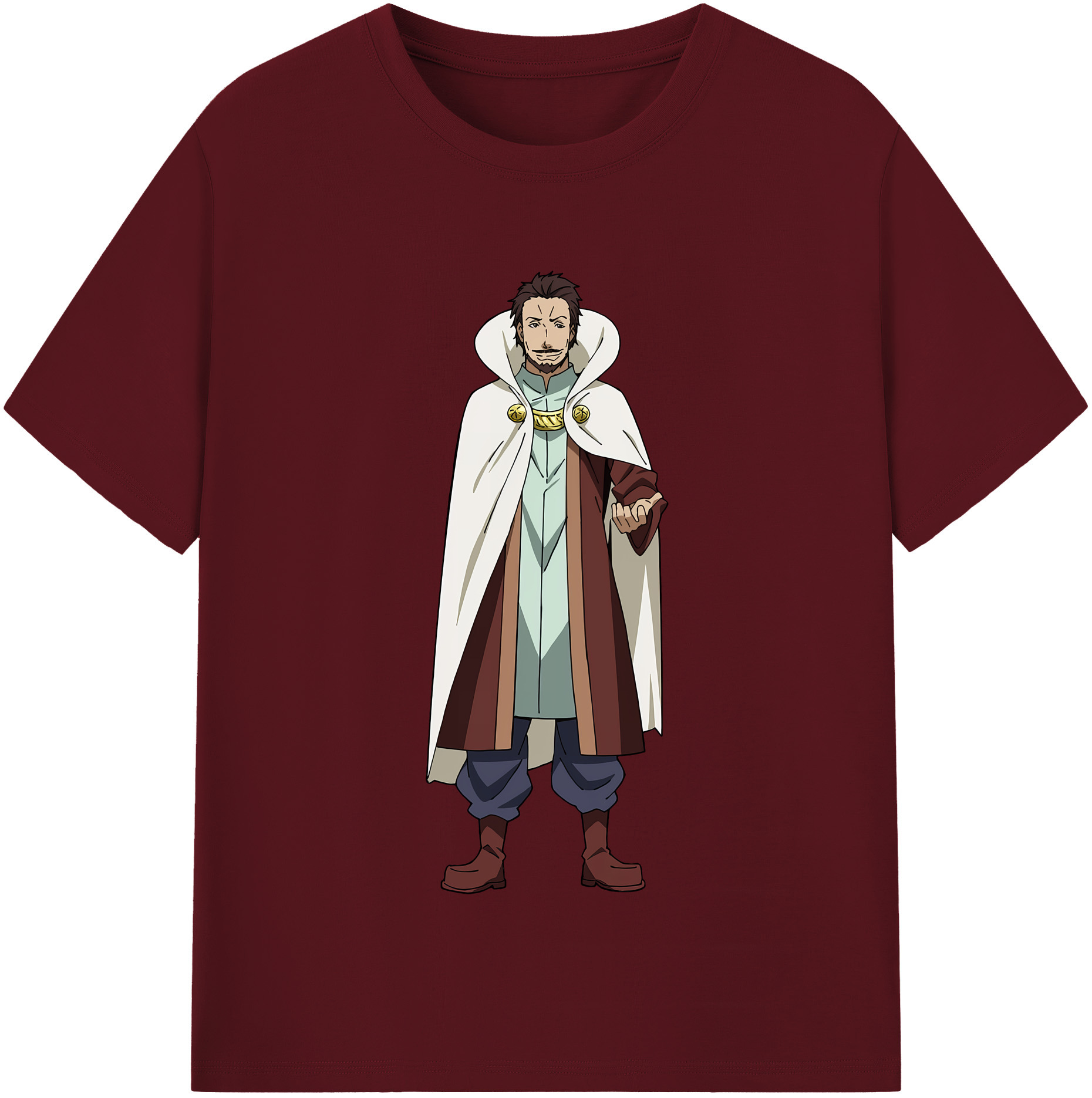 （画像用） 転スラ Regarding Reincarnated to Slime 綿100％半袖Tシャツ（フロントプリント）